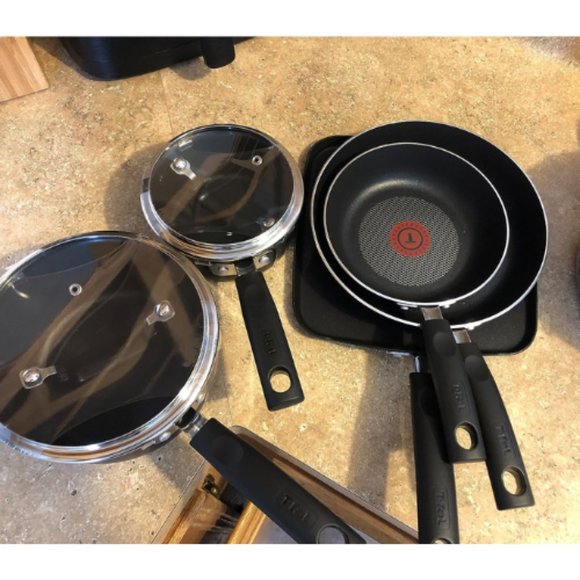 Nonstick Black Dishwasher Safe 12 Piece Pots and Pans Set - Picture 7 of 8